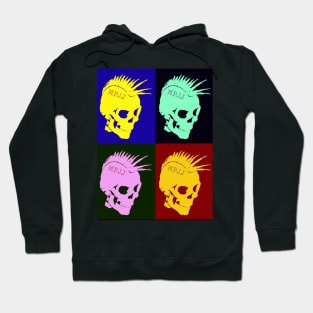 MPJJ Punk Skull Mohawk Hoodie